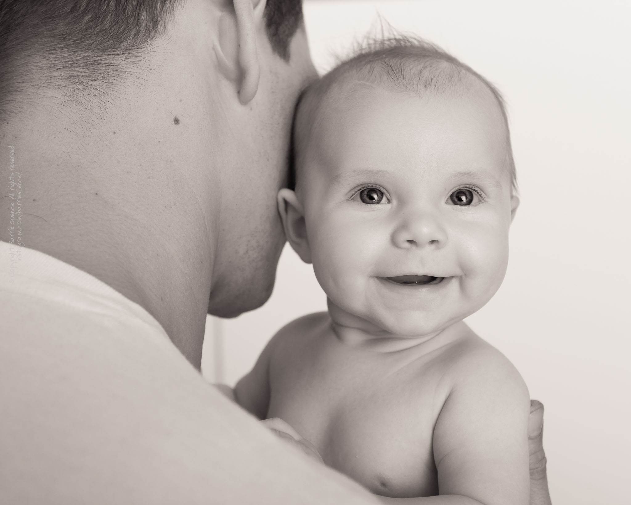 Steve with baby Andi